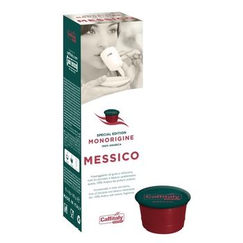 Capsule Cafea Caffitaly Messico Cutie 10 capsule 96 cutii/bax Capsule Cafea Caffitaly Messico Cutie 10 capsule 96 cutii/bax