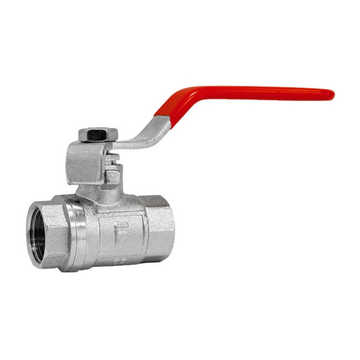 Кран сферичен FF 3/4" Invena Standard PN40 с лост