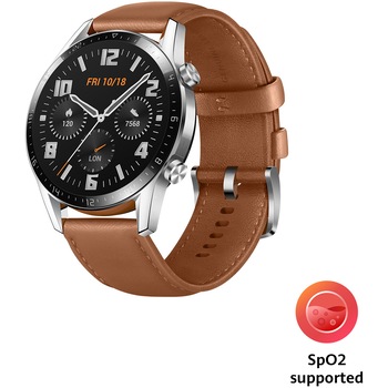 Ceas Smartwatch Huawei Watch GT 2, 46mm, Pebble Brown Ceas Smartwatch Huawei Watch GT 2, 46mm, Pebble Brown