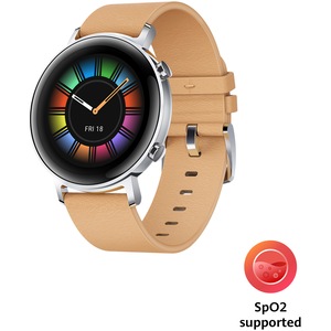Ceas Smartwatch Huawei Watch GT 2, 42mm, Gravel Beige