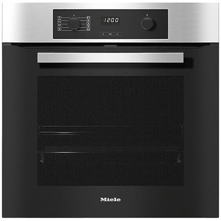Cuptor incorporabil Miele H 2267-1 BP, Electric, Autocuratare pirolitica, 76 l, Clasa A+, EasyControl, FlexiClip, Grill, Timer, Inox/Negru