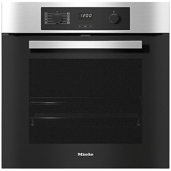Cuptor incorporabil Miele H 2265-1 BP, Electric, Autocuratare pirolitica, 76 l, Clasa A+, EasyControl, CleanSteel, Grill, Timer, Inox/Negru Cuptor incorporabil Miele H 2265-1 BP, Electric, Autocuratare pirolitica, 76 l, Clasa A+, EasyControl, CleanSteel, Grill, Timer, Inox/Negru