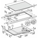 Плот за вграждане Miele KM 7414 FX, Индукция, 4 нагревателни зони, TwinBooster, Свързване с абсорбатор, PowerFlex, 76 см, Черен