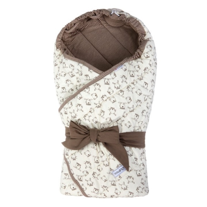 Sistem de infasare multifunctional Outlast®, Little Angel by DITA, Maro/bej, 78 x 78 cm