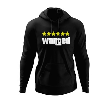 Hanorac Copii, GTA Wanted, negru Hanorac Copii, GTA Wanted, negru