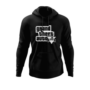 Hanorac Copii, GTA V Grand Theft Auto, negru Hanorac Copii, GTA V Grand Theft Auto, negru