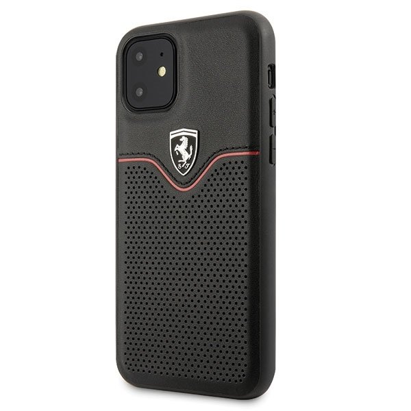 Husa iPhone 11 Ferrari Track Victory Neagra