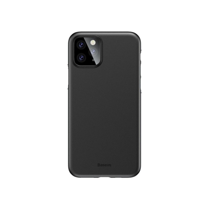 Husa Spate Ultra Slim Baseus Wing iPhone 11 Pro Negru 0,45mm Grosime