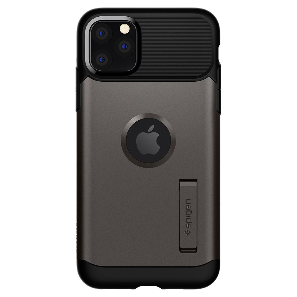 Husa protectie socuri Spigen Slim Armor GUNMETAL pentru Apple Iphone 11 PRO , Gri