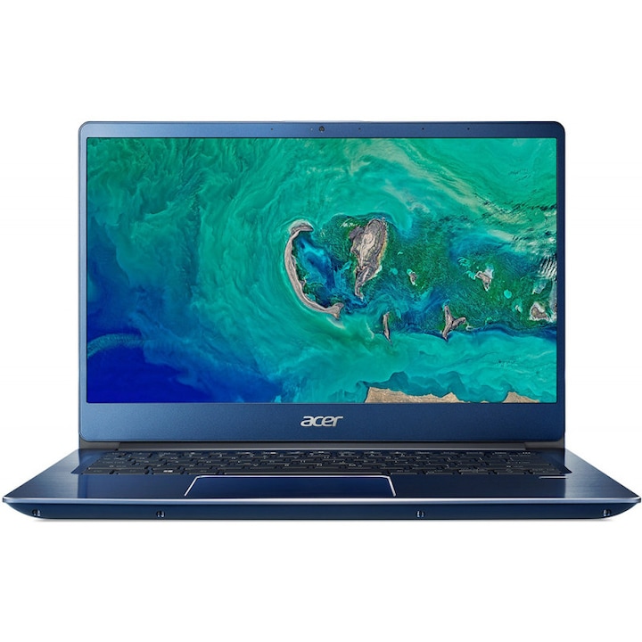 Acer Swift 3 SF314-56 14 " Ultrabook, FHD IPS, Intel Core 5 i5-8265U processzor (6M gyorsítótár, akár 3.90 GHz), 8 GB DDR4, 256 GB SSD, GMA UHD 620, Linux, kék