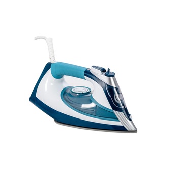 Fier de calcat Tristar ST-8370PR, 3000W, 450 ml, Talpa ceramica, 95gr/min, Jet de aburi, Sistem anti-calcar si anti-picurare, Alb/Albastru Fier de calcat Tristar ST-8370PR, 3000W, 450 ml, Talpa ceramica, 95gr/min, Jet de aburi, Sistem anti-calcar si anti-picurare, Alb/Albastru