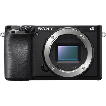 Aparat foto Mirrorless Sony Alpha A6100, 24.2MP, 4K, Body, Negru
