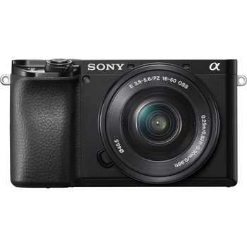 Aparat foto Mirrorless Sony Alpha A6100, 24.2MP, 4K, Negru + Obiectiv 16-50mm Aparat foto Mirrorless Sony Alpha A6100, 24.2MP, 4K, Negru + Obiectiv 16-50mm