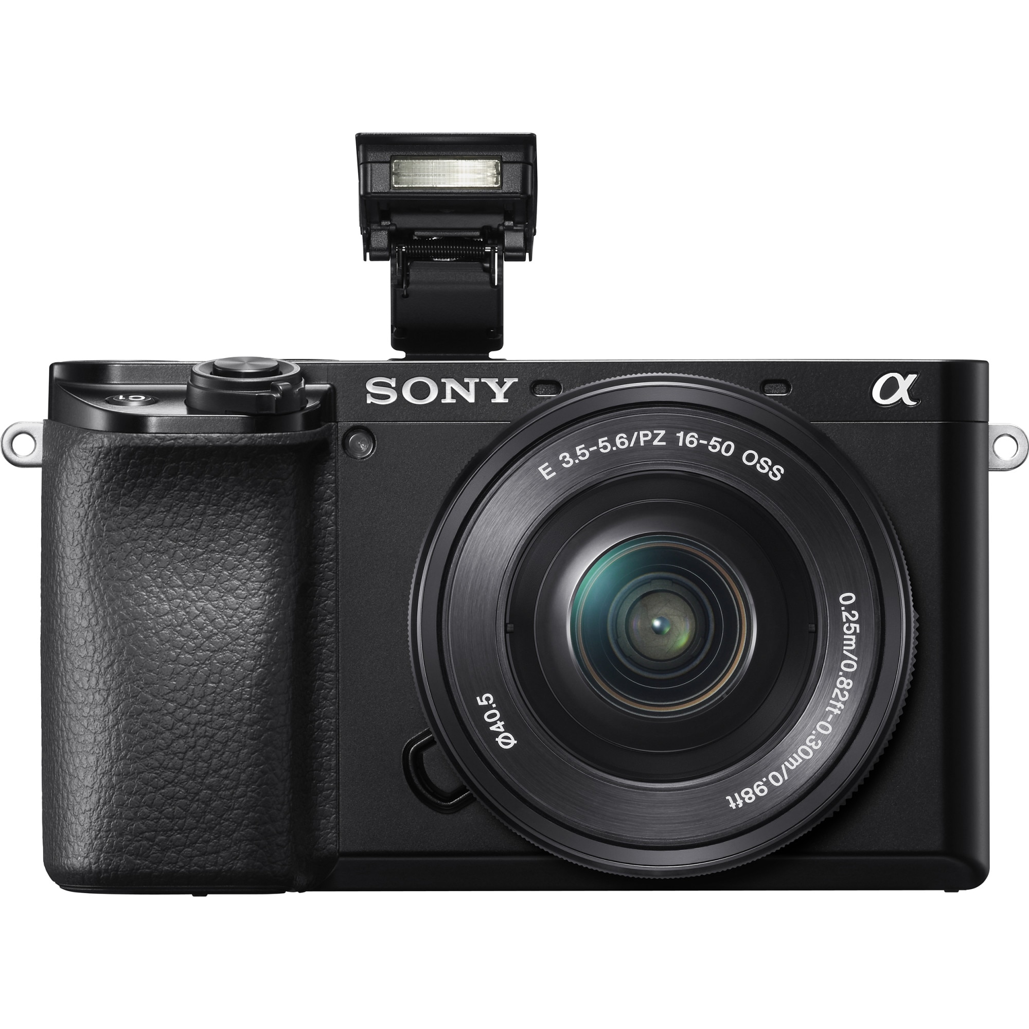 Aparat foto Mirrorless Sony Alpha A6100, 24.2MP, 4K, Negru +