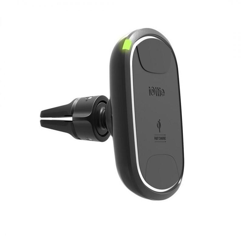 Suport magnetic iOttie iTap 2 Qi Wireless Air Vent Negru