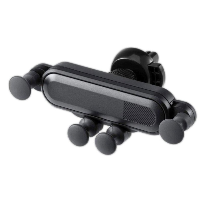 Suport auto pentru smartphone de la 4.7 la 6.5 inch, Omega 45013, prindere pe grila de ventilatie