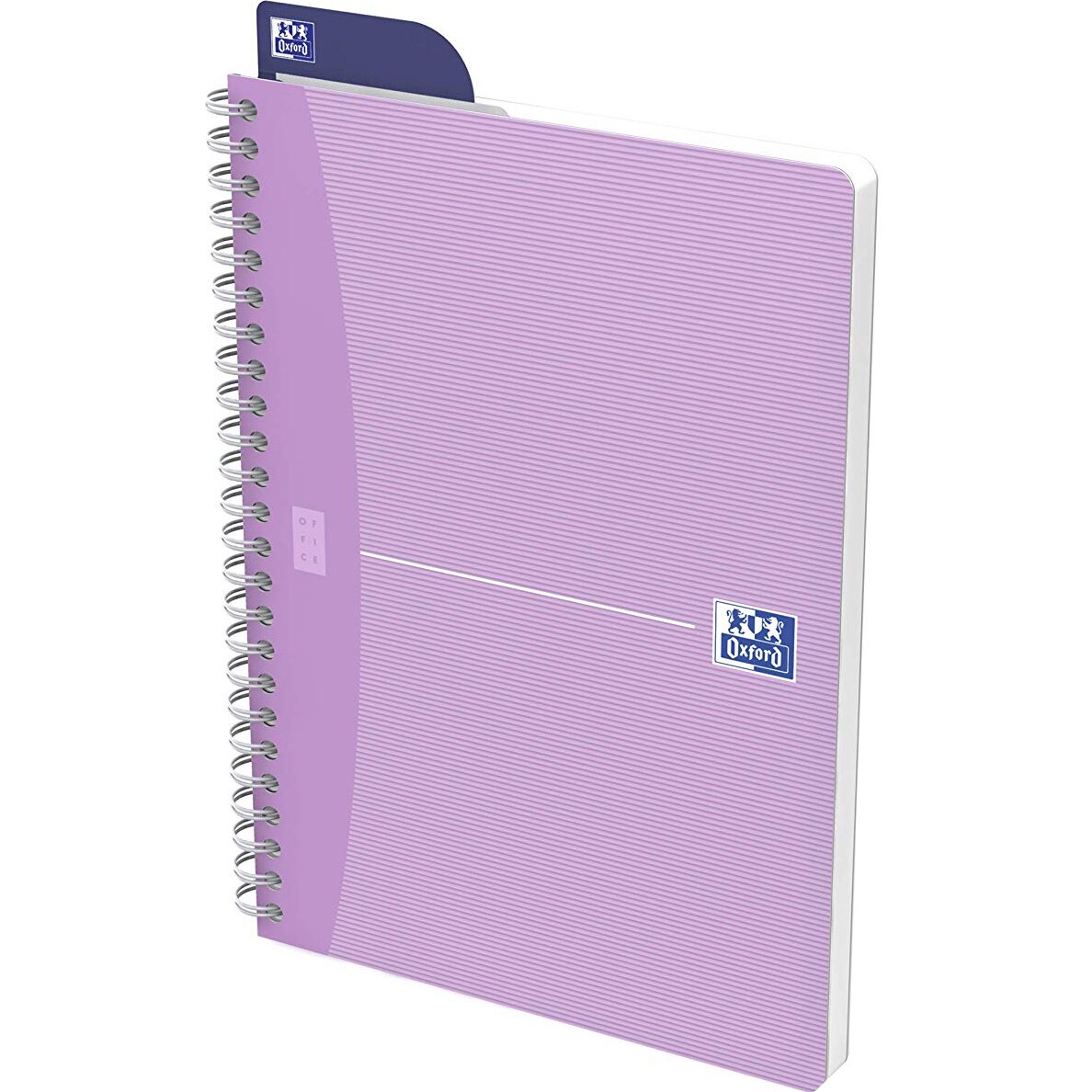Caiet cu spirala A5, OXFORD Office My Style, 90 file - 90g/mp, Scribzee, coperta carton - mate