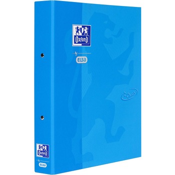 Caiet mecanic cu 2 inele, OXFORD School Touch, A4, carton color soft touch, cotor 45mm - bleu Caiet mecanic cu 2 inele, OXFORD School Touch, A4, carton color soft touch, cotor 45mm - bleu