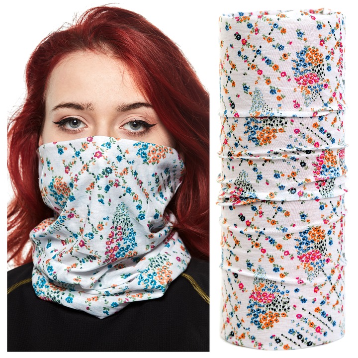 Bandana tubulara multifunctionala, Bars, model 19