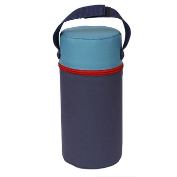 Husa biberon termoizolanta Ceba Baby textil bleumarin Husa biberon termoizolanta Ceba Baby textil bleumarin