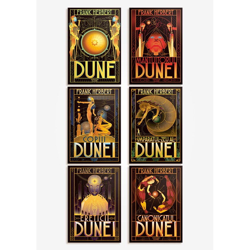 Pachet Dune 6 vol. (ed. 2019) - Frank Herbert