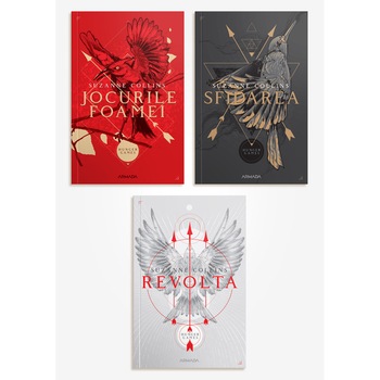 Pachet Jocurile Foamei 3 vol. (ed. 2019) - Suzanne Collins Pachet Jocurile Foamei 3 vol. (ed. 2019) - Suzanne Collins