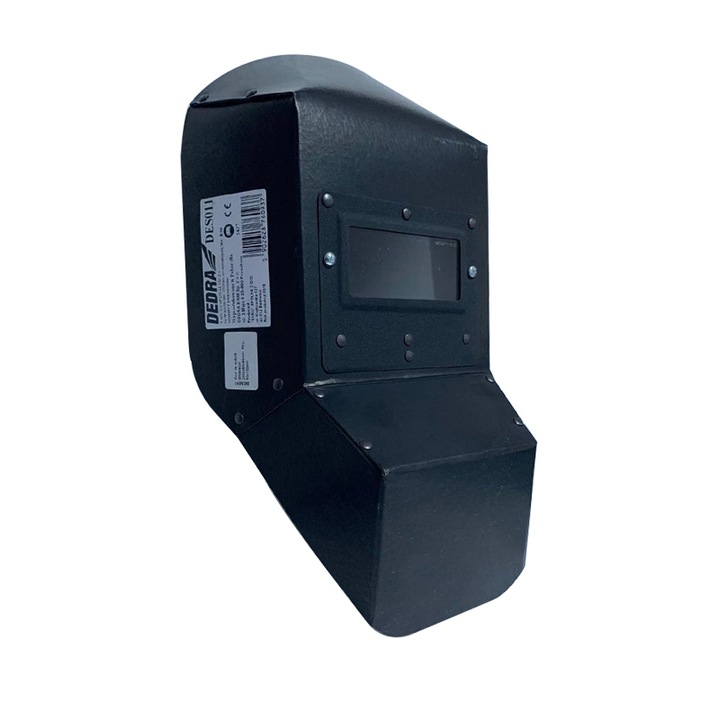 Заваръчен щит Dedra, размери 235x385x85mm, филтър 50x100mm