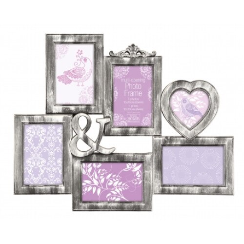 Rama foto multipla, 6 fotografii, Milano VIII silver 7200