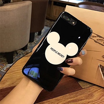 Husa pentru iPhone XS MAX, neagra, People Mickey Husa pentru iPhone XS MAX, neagra, People Mickey
