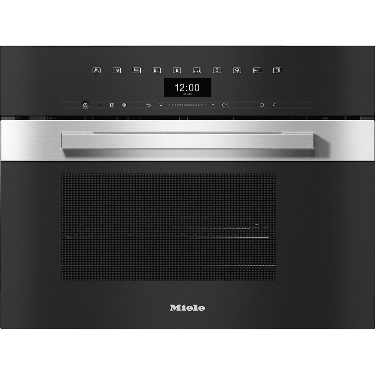 Cuptor cu microunde incorporabil Miele DGM 7440 EDST/CLST, 43 l, 900 W, DirectSensor, DualSteam, Negru