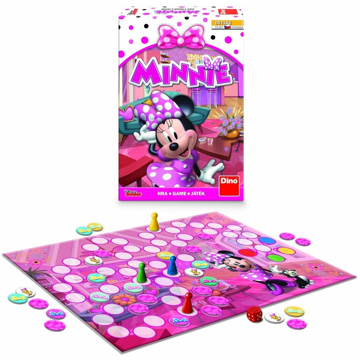 Joc interactiv Minnie, 2-4 jucatori, 5 ani+