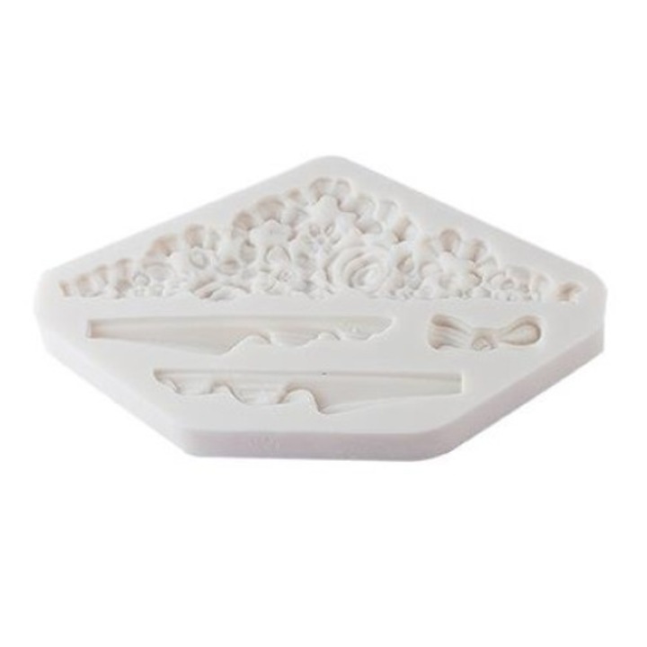 Forma szilikon tortadísz 15,7cm - Lumea Basmelor