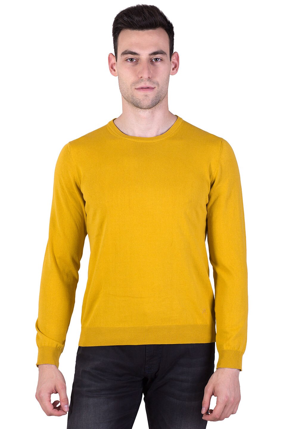 Pulover pentru barbati STYLER, model 35269,galben, Galben, 3XL