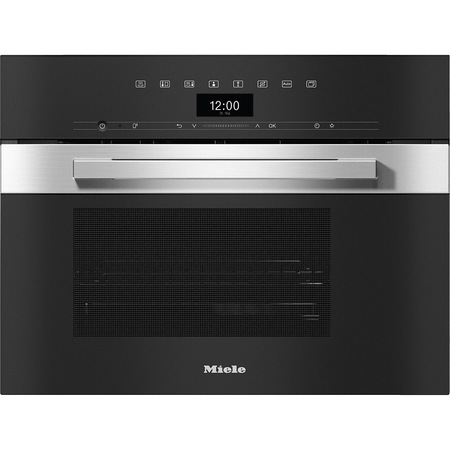 Cuptor incorporabil cu aburi Miele DG 7440 EDST/CLST, Electric, 40 l, DirectSensor, DualSteam, WiFi, Iluminare LED, Negru