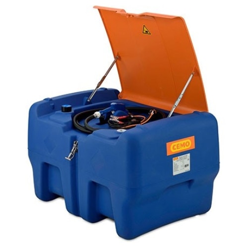 Rezervor mobil pentru AdBlue 440 L, cu pompa CENTRI SP30, 12V, cu capac, Romtank