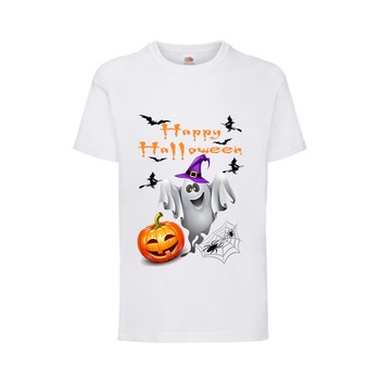 Tricou personalizat baiat, tricou mesaj Halloween, varsta 5-6 ani, 116 cm Tricou personalizat baiat, tricou mesaj Halloween, varsta 5-6 ani, 116 cm