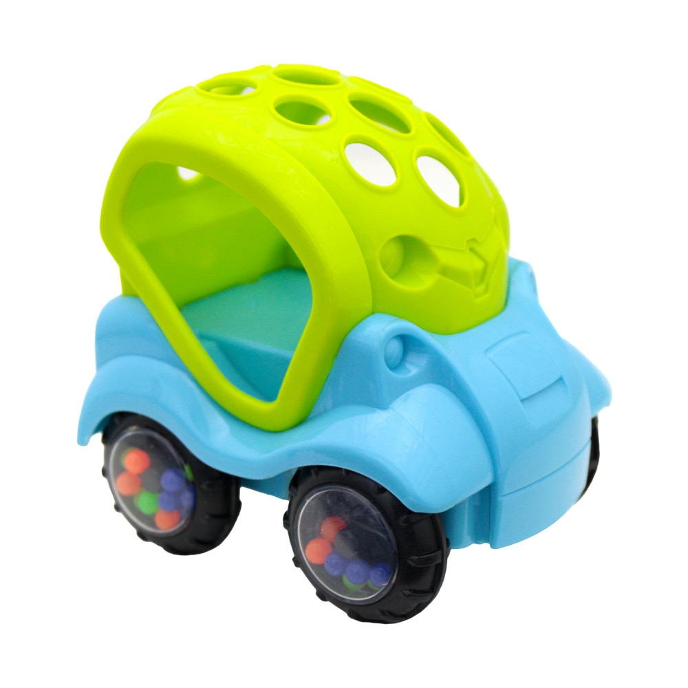 Masinuta cerculete BamBam, 17 x 20 x 12 cm, albastru