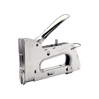 Capsator tacker cabluri Rapid PRO 36E, capse semirotunde “U” 36/10-14 mm, reglare forta capsare in 3 trepte, diametru cablu 6 mm, joasa tensiune Capsator tacker cabluri Rapid PRO 36E, capse semirotunde “U” 36/10-14 mm, reglare forta capsare in 3 trepte, diametru cablu 6 mm, joasa tensiune