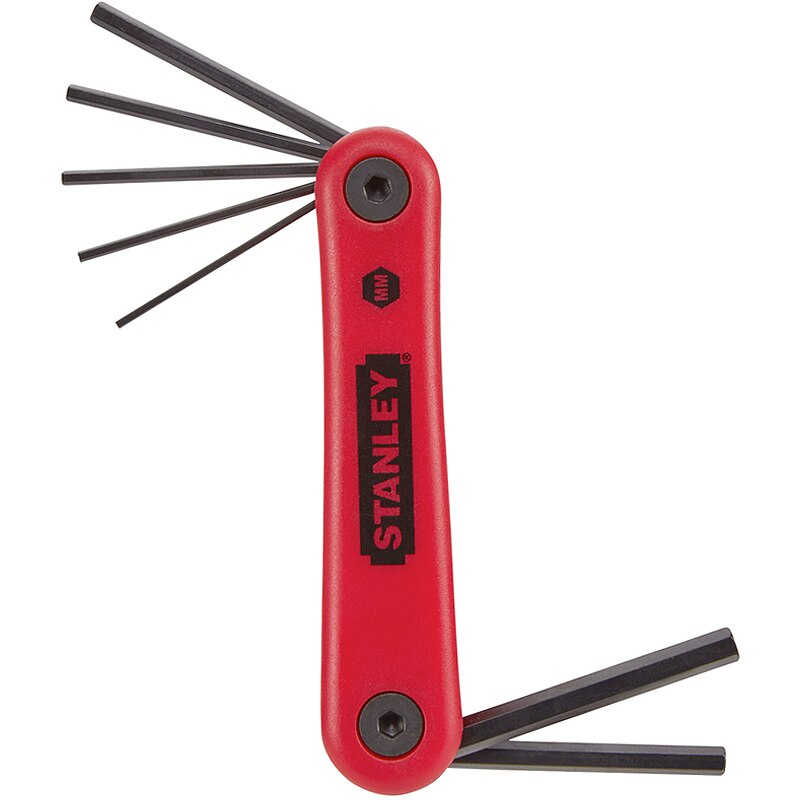 Set 7 chei imbus 2,5-10 mm Stanley 4-69-262, suport tip briceag