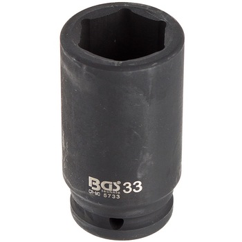 Cheie tubulara lunga de impact, 33mm, 3/4 Cheie tubulara lunga de impact, 33mm, 3/4