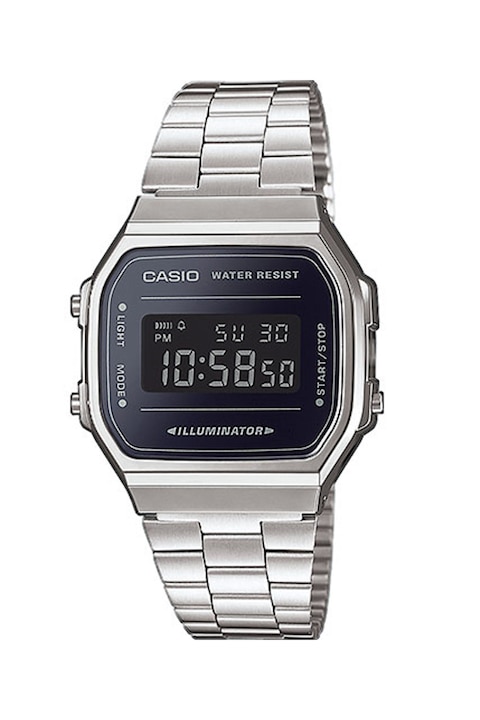 Casio, Унисекс часовник, Сребрист / Черен
