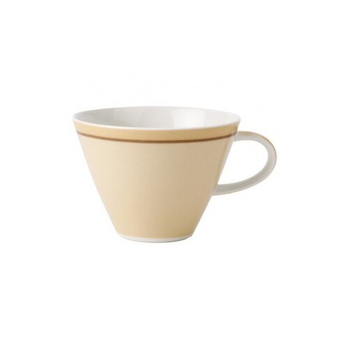 Ceasca cappuccino cu farfurie Villeroy&Boch Caffe Club Uni Vanille, 0,39L