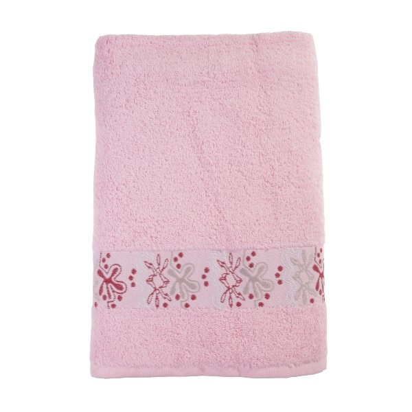 Prosop de baie 50 x 100 cm Studio Casa Maura, Roz
