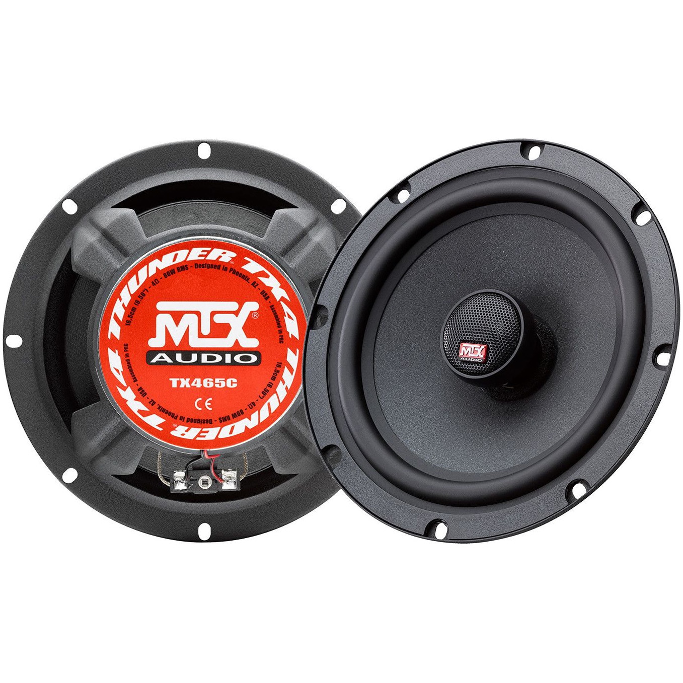 Difuzoare coaxiale MTX 16.5 cm, 320 W max, 80 W RMS, 4 Ohm - eMAG.ro