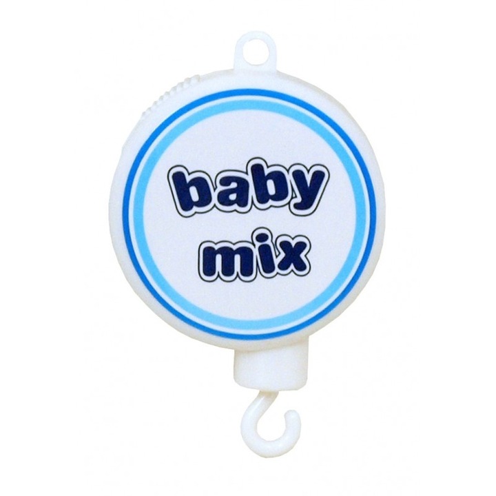 Zenedoboz BabyMix TK815 kiságyforgóhoz, fehér