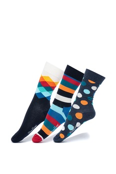 Happy Socks, Set de sosete lungi unisex - 3 perechi Happy Socks, Set de sosete lungi unisex - 3 perechi
