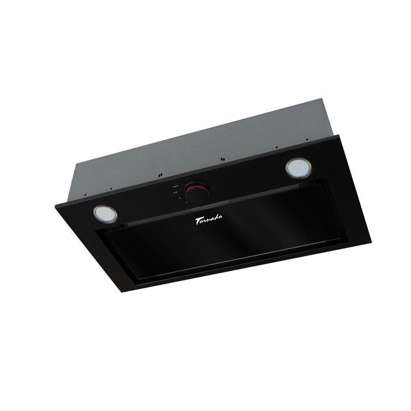Hota Incorporabila Tornado Modul Glass 750 (60), Negru