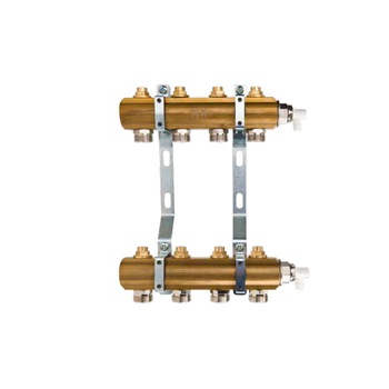 Distribuitor/colector Armatura 7 cai pentru radiator Distribuitor/colector Armatura 7 cai pentru radiator