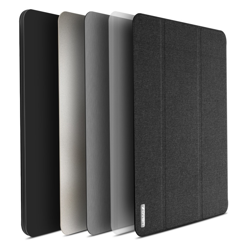 Husa book Nevox Vario pentru Apple iPad Pro 11, Basalt Grey