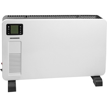 Convector electric Heinner HCVH-Y2300D, 2300 W, display LCD, timer, termostat reglabil, protectie supraincalzire, alb Convector electric Heinner HCVH-Y2300D, 2300 W, display LCD, timer, termostat reglabil, protectie supraincalzire, alb